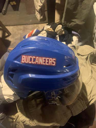 Blue Used Large CCM Resistance Pro Stock Helmet