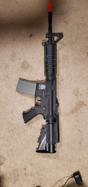 400 PSI airsoft battery powered rifle