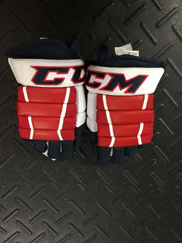New CCM HG97 15" Washington Capitals Pro Stock Gloves