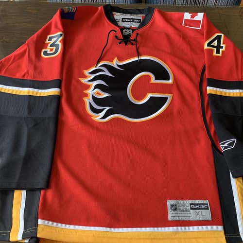 SIGNED Mikka Kiprusoff Calgary Flames Jersey