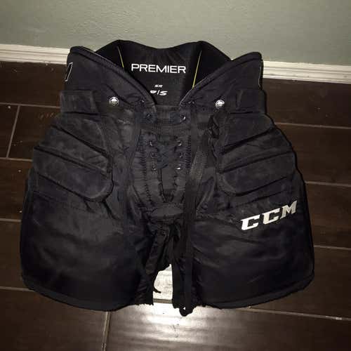 Black Used Small CCM Hockey Goalie Pants