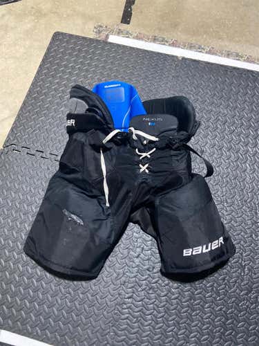 Black Used Large Bauer Nexus 1N  Hockey Pants