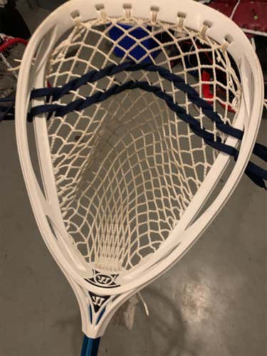 Warrior Nemesis Lacrosse on Under Armour T22 Shaft
