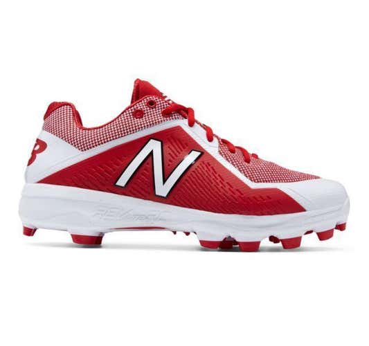 Red/White New Balance Molded 4040v4 Size 8