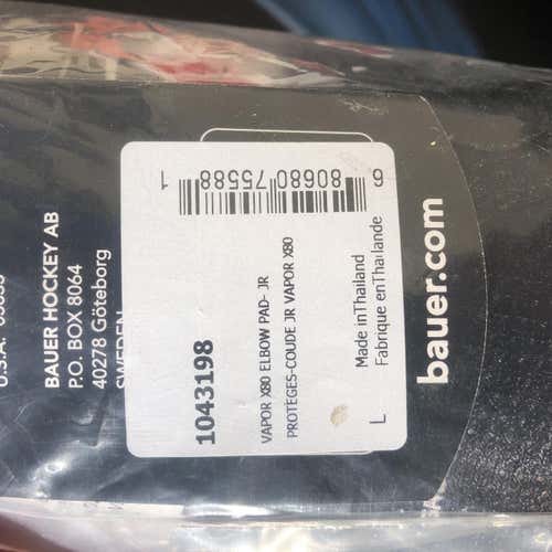 New Small Bauer Vapor X80 Elbow Pads