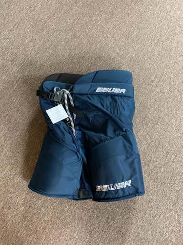 Blue New Large Bauer Nexus Custom Pro Pro Stock Hockey Pants