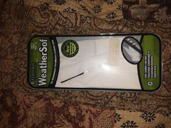 White New Adult Men's Medium/Large Footjoy