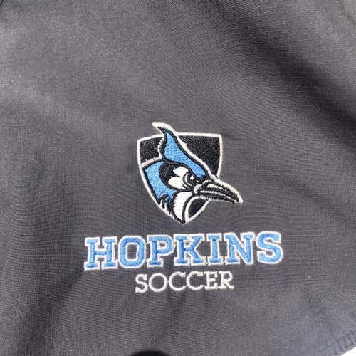 Hopkins Soccer Team Issue Gray Men's Medium/Large Nike Jacket