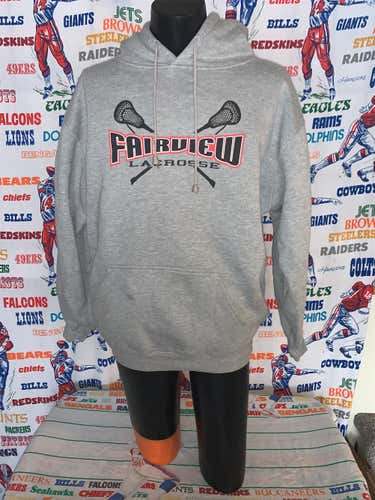 Fairview Knights HS (Boulder, CO) Gray Men's Large Hoodie Sweatshirt