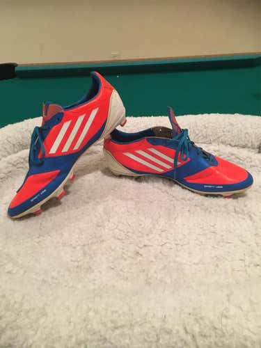 Orange Mens 9.0 Adidas F50 adizero Cleats