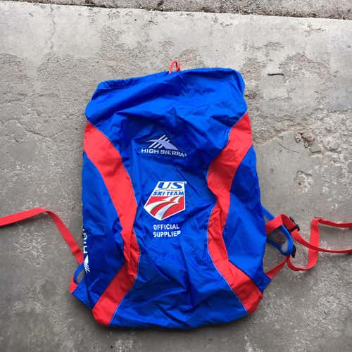 Blue Used High Sierra Ski Backpack