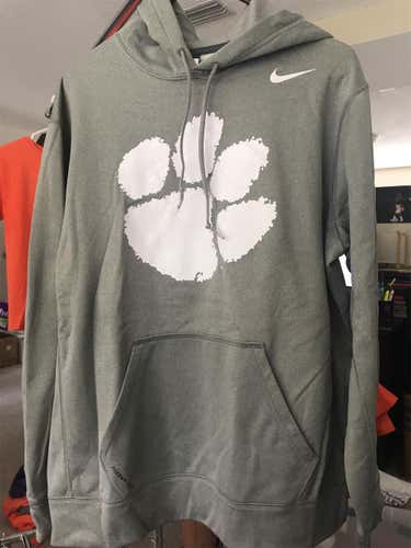 Gray Unisex Large Nike Sweatshirt