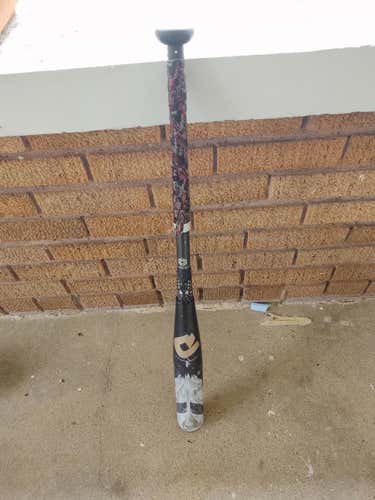 Used USSSA Certified 2014 DeMarini Hybrid Voodoo Bat (-13) 17 oz 30"