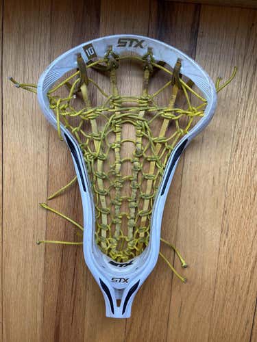 Used Attack & Midfield STX Strung Crux 500 Head