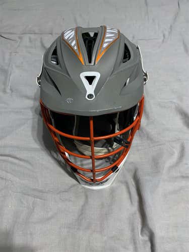 Gray Used Player Cascade R Helmet