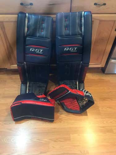 Senior Used 34" Plus 1 Warrior Regular Ritual GT Classic Pro Goalie Full Set