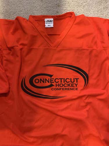 Orange Unisex Goalie Cut CHC Practice Jersey
