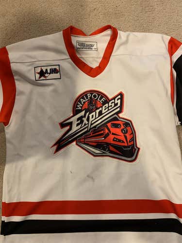Walpole Express AJHL Goalie Jersey Number 32