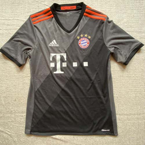 Gray Youth XL Adidas Jersey FC Bayern Munchen