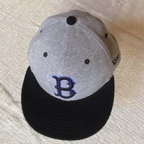 Gray Brooklyn/LA Dodgers Cooperstown Collection Adult Men's 7 New Era Hat