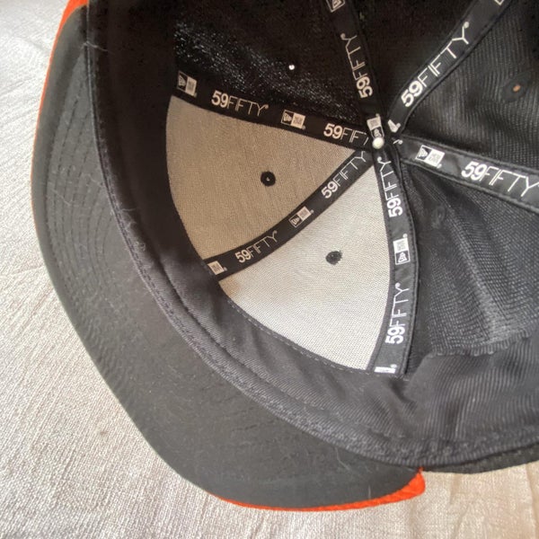 Black 2015 Miami Marlins Flat Brim Adult Men's 7 New Era Hat