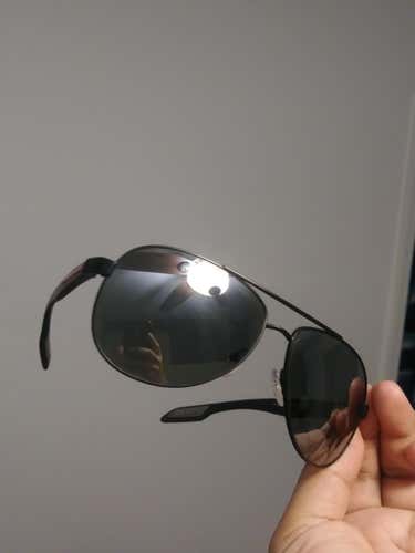 Prada **Limited Edition** Benbow Sunglasses Matte Black Mirror Lens
