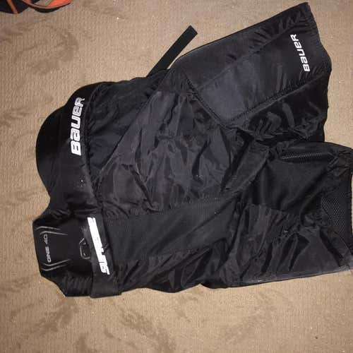 Black Used Small Bauer Supreme One40  Hockey Pants