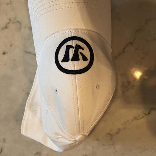 White Adult Large Warrior Hat