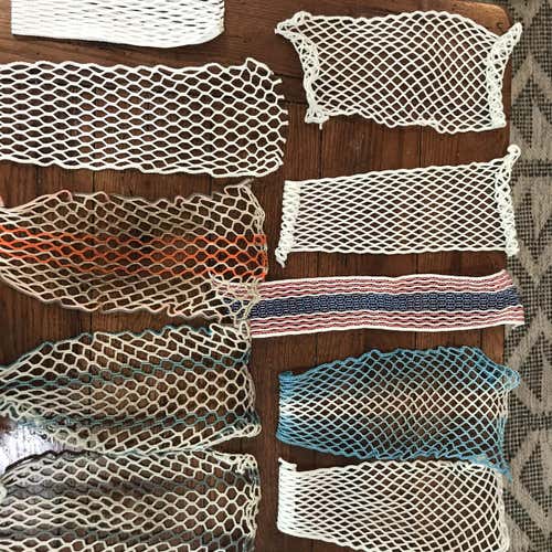 Lot Of 10 Meshes - Some New, Some Only Been Used For Wallball