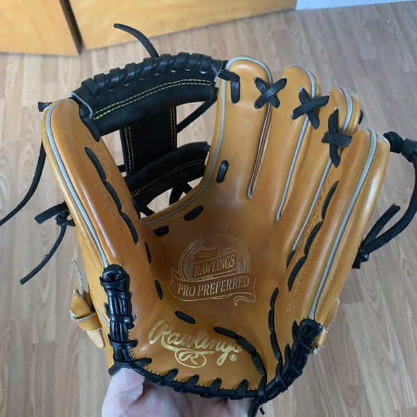 Brown Used Infield Pro Preferred 11.5" Baseball Glove