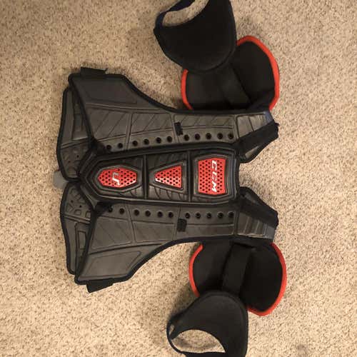 Used Large CCM Crazy Light Pro Pro Stock Shoulder Pads