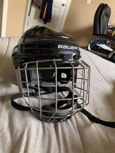 Black Used Medium Bauer IMS 5.0 Helmet