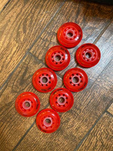 8 New Labeda Red Addiction Wheels Hi/Lo 80/76