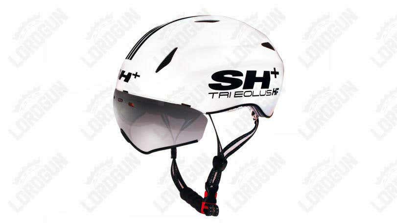SH+ (ShPlus) Tri Eolus HF Triathlon Cycling Helmet (was $360) - White.     giro