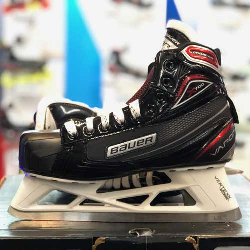 New Bauer Vapor X700 D&R (Regular)  Size 9.5 Hockey Goalie Skates