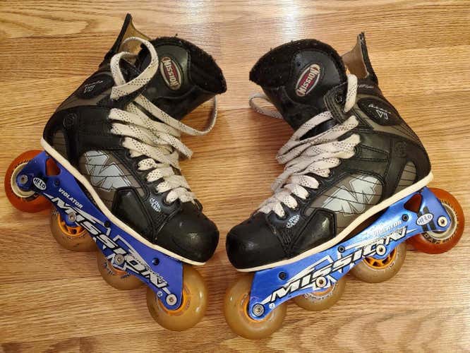 Mission Proto Vi Size 4 D Roller Blades