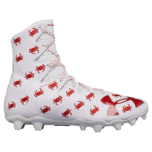 new mens 12 under armour highlight MC molded lacrosse/football critter pack crabs