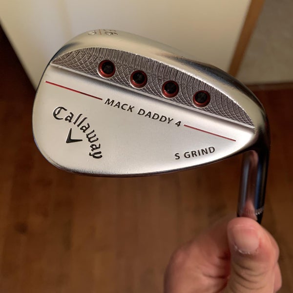 Used Right Handed Mack Daddy 4 Stiff Flex Steel Shaft Wedge