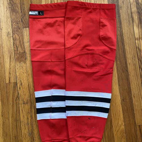 Red Senior Large Reebok Pro Stock Socks