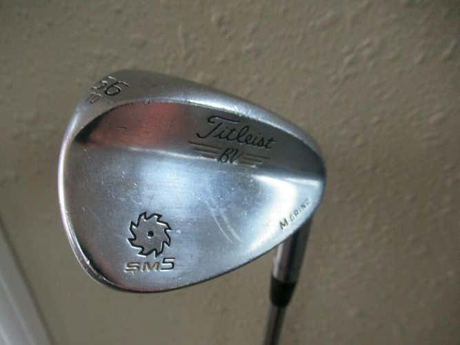 TITLEIST VOKEY SM5 S/M GRIND CHROME 54* & 56* WEDGE SET WEDGE FLEX NEW GRIP