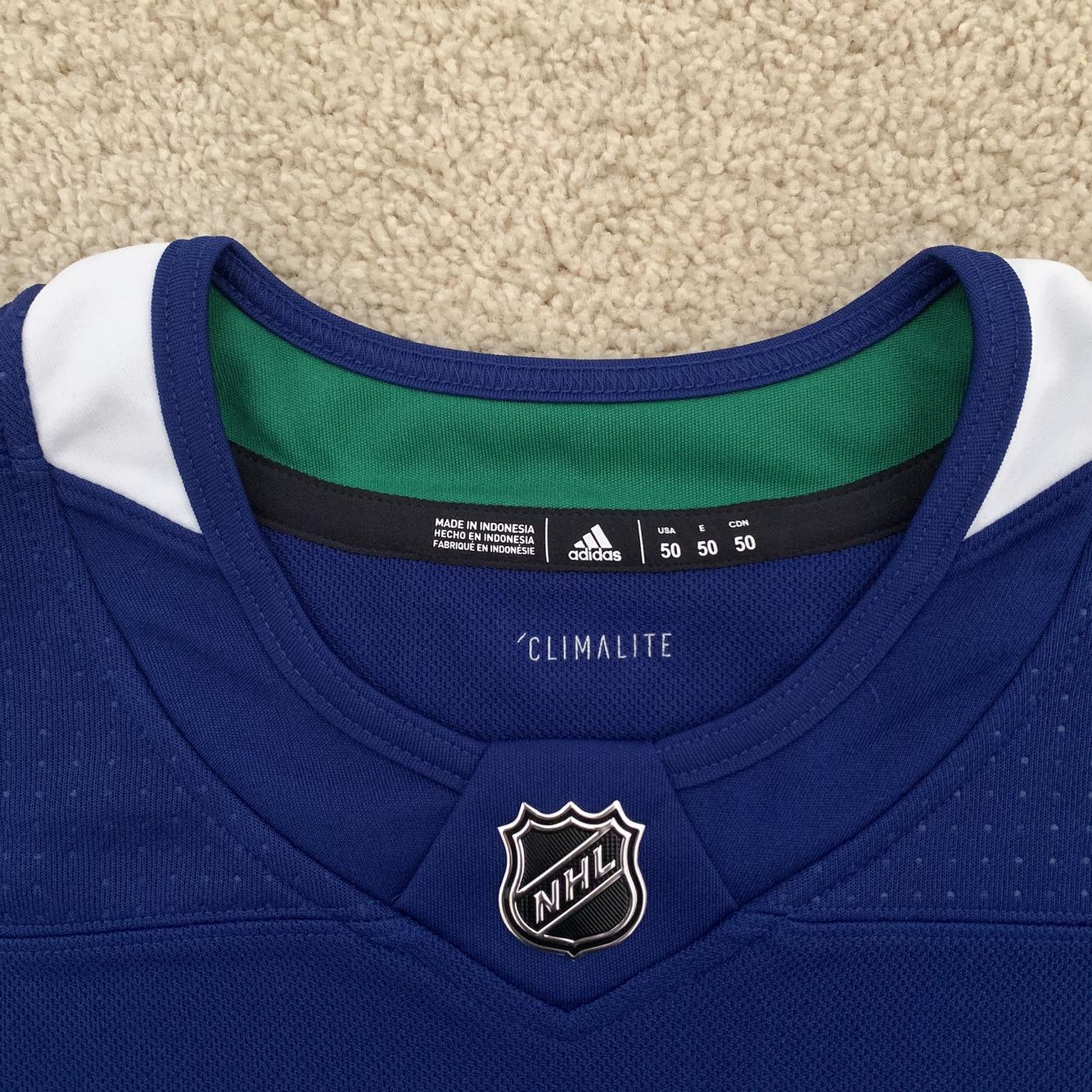 Authentic Brock Boeser Vancouver Canucks Adidas Home Hockey Jersey Men's  Size 50