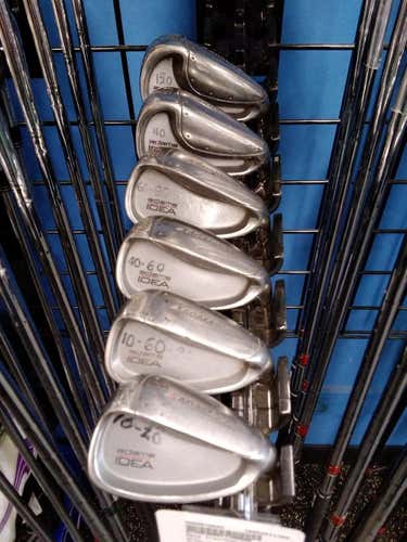Used Adams Idea 5i-pw Graphite Regular Golf Iron Or Hybrid Sets