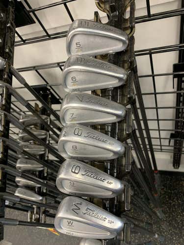 Used Titleist Dci Gold 5i-pw Graphite Regular Golf Iron Or Hybrid Sets