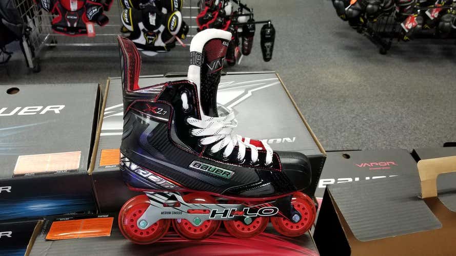 New Senior Bauer X2.7 Inline Skates D&R (Regular) Size 7