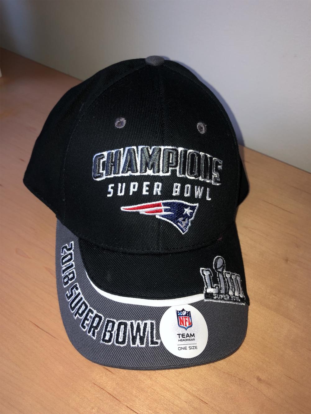 New England Patriots Three Time Superbowl Champions Hat Cap #36, 38 & 39  Reebok