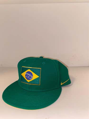 Brazil Adult One Size Fits All Nike Hat