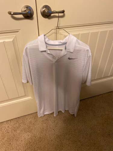 White Men's Large Nike Shirt