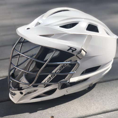Cascade R Lacrosse Helmet - White
