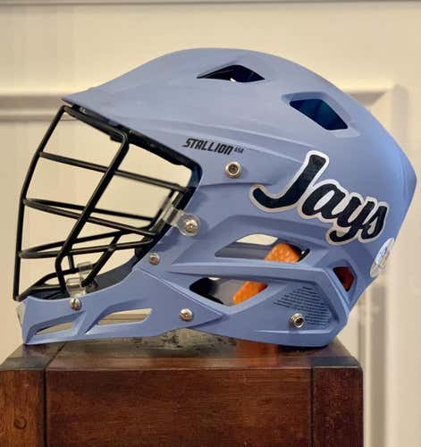 Johns Hopkins #4 STX Stallion 650 Helmet