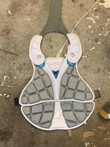 Gray Used Small Maverik Rome Chest Protector